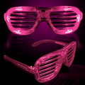 Pink Light-Up Slotted Eyeglasses